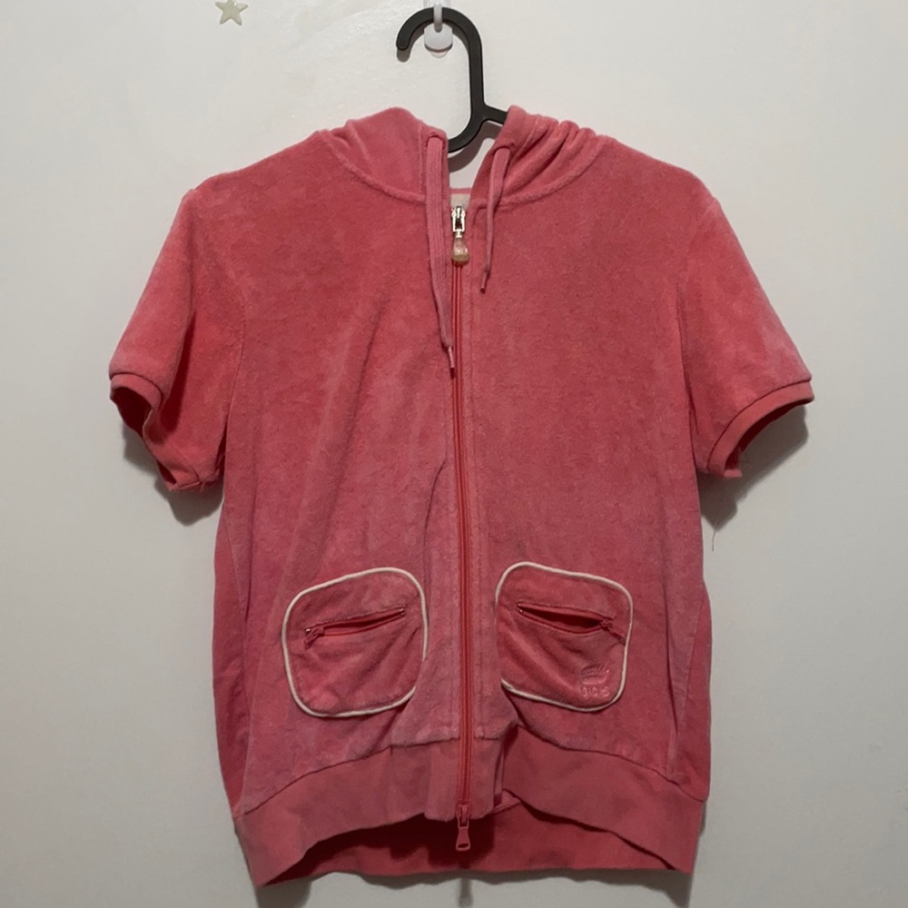 Girl’s short-sleeved hoodie
